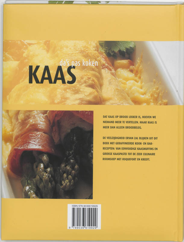 Da's Pas Koken / Kaas achterkant