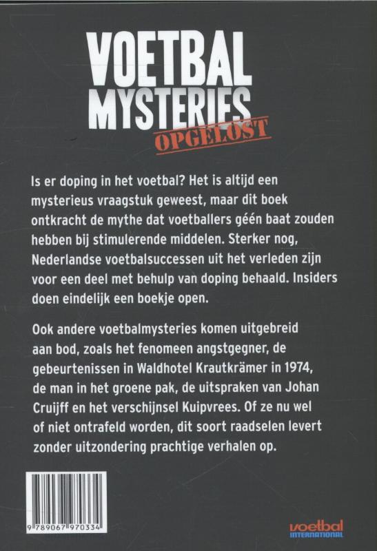 Voetbalmysteries achterkant