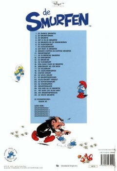De grote smurfin / De Smurfen / 29 achterkant