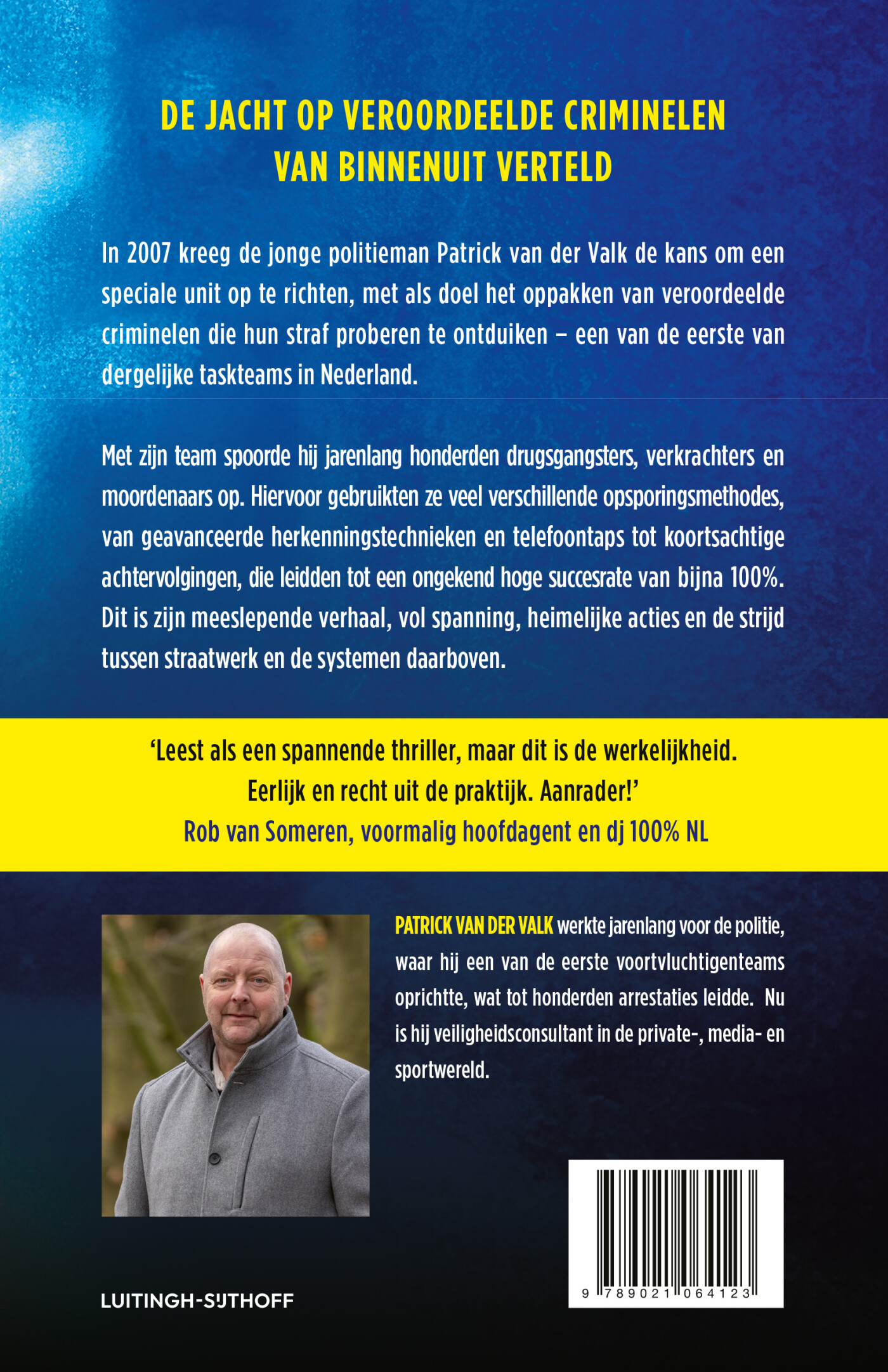 Klopjacht achterkant