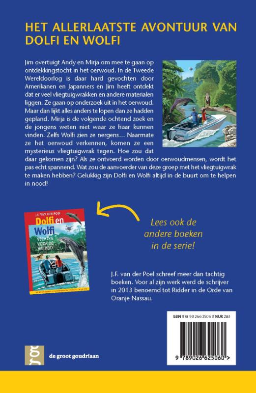 Dolfi en Wolfi en de oerwoudman / De spannende avonturen met Dolfi / 29 achterkant