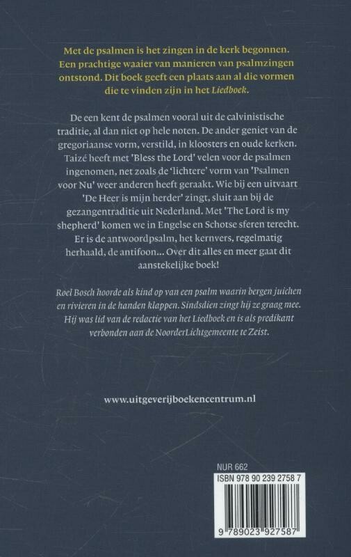 Steeds weer zoeken mijn ogen naar u achterkant