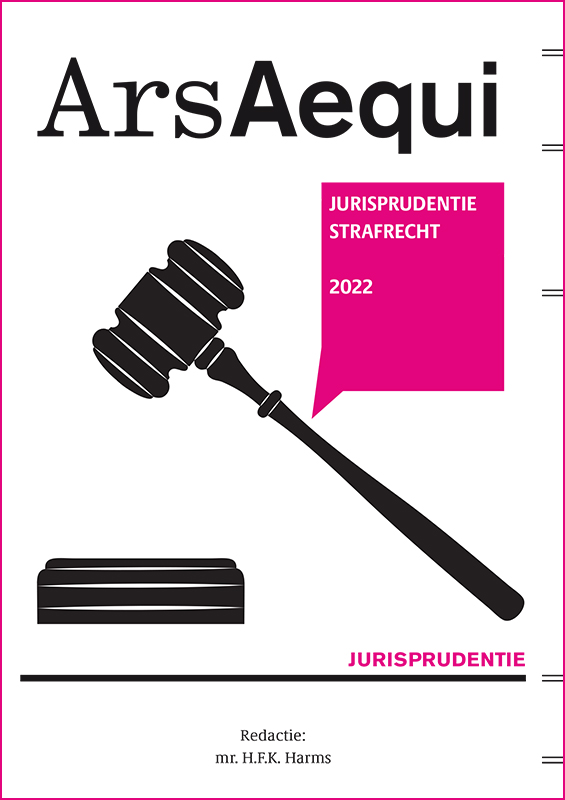 Ars Aequi Jurisprudentie  -  Jurisprudentie Strafrecht 2022