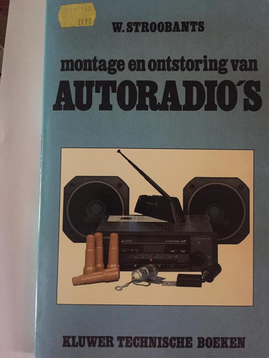 Montage en ontstoring van autoradio's