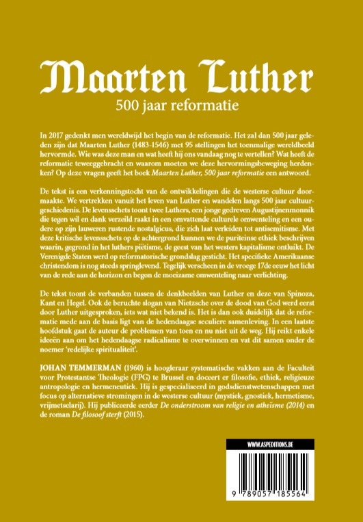 Maarten Luther Maarten Luther achterkant