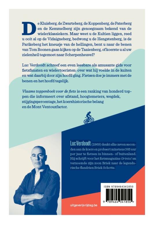 Vlaams toppenboek voor de fiets achterkant
