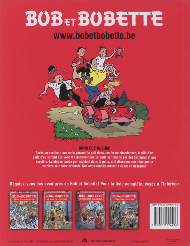 La mine mysterieuse / Bob et Bobette / 226 achterkant