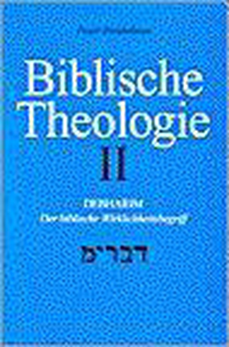 Bijbelse theologie ii 1 - debharim (s)