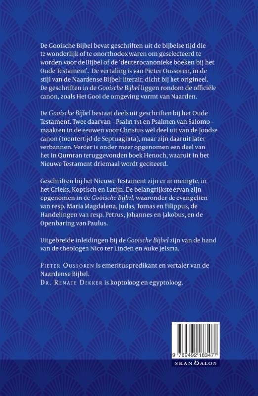 Gooische Bijbel achterkant
