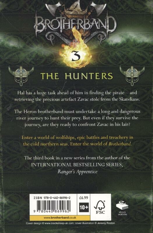 The Hunters / Brotherband / 3 achterkant