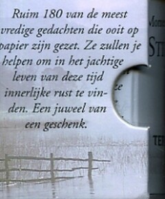 Moment van stilte achterkant