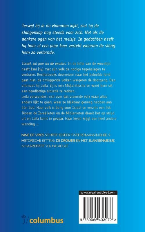 De dromer en het slangenmeisje achterkant