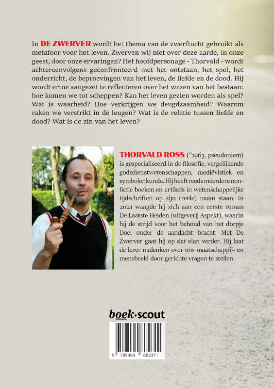 De zwerver achterkant