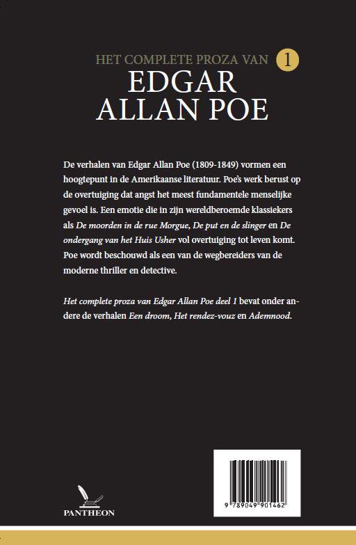 Het complete proza / 1 / Poe's complete proza / 1 achterkant