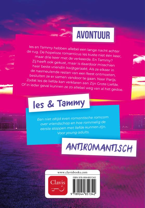 Het grote antiromantische avontuur van Ies & Tammy achterkant