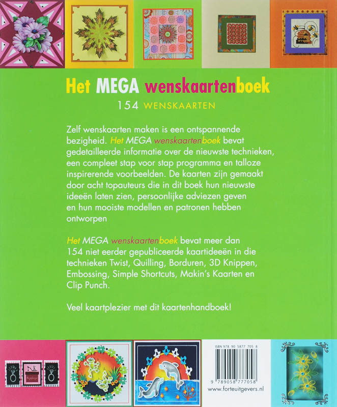 Het MEGA wenskaartenboek achterkant