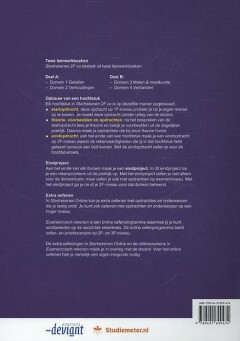 Deel B rekenen / Startrekenen 2F vo Leerwerkboek Deel B rekenen / Leerwerkboek achterkant