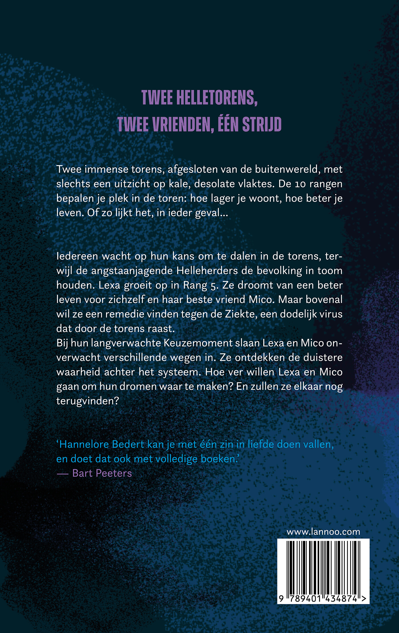 Tweelingbloed / Helletorens achterkant