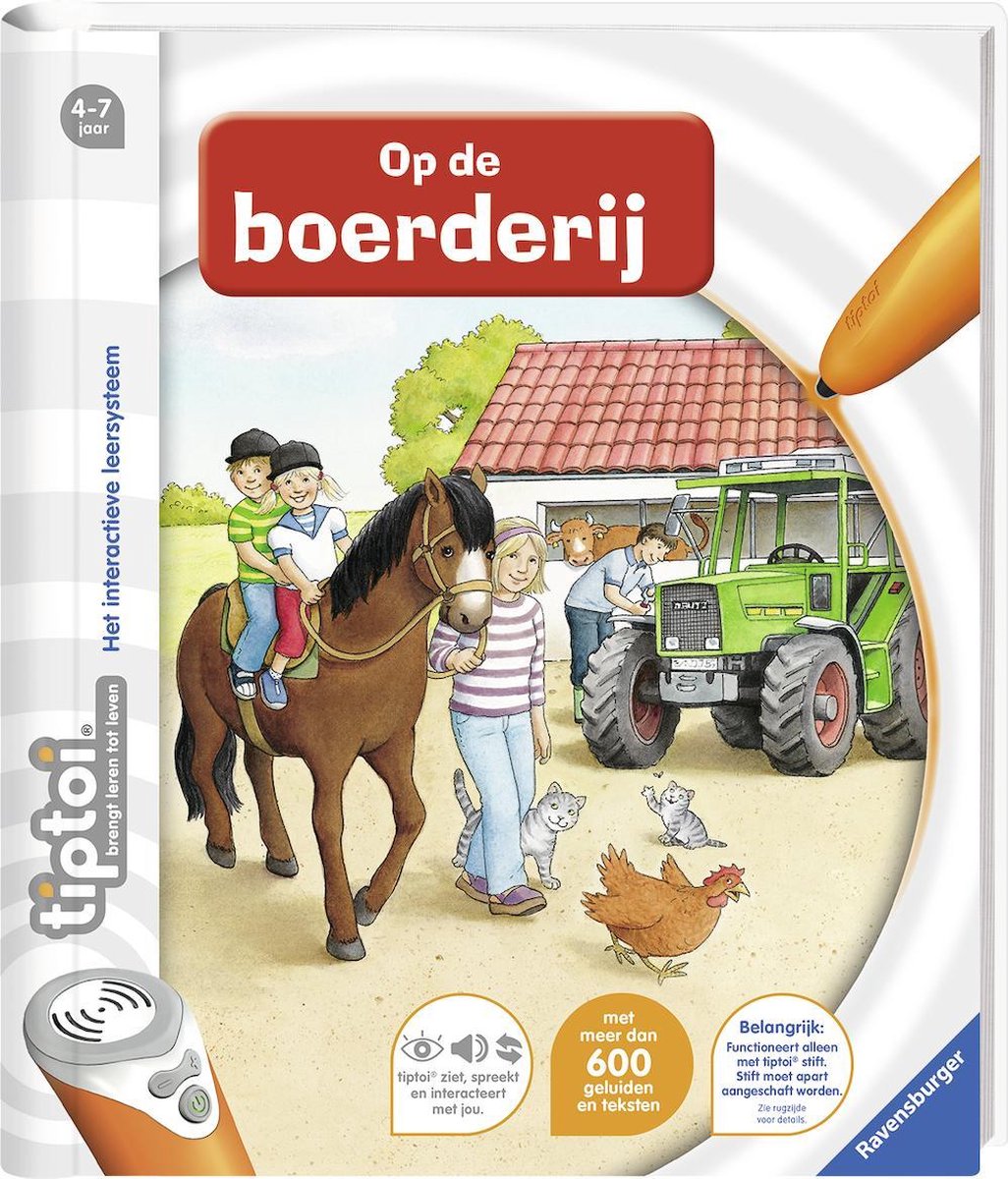 tiptoi® boek Op de boerderij