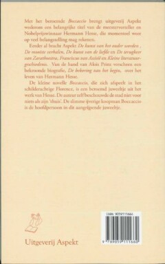 Boccaccio achterkant