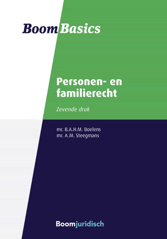 Personen- en familierecht / Boom Basics