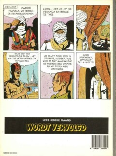 Corto Maltese / Corto Maltese achterkant
