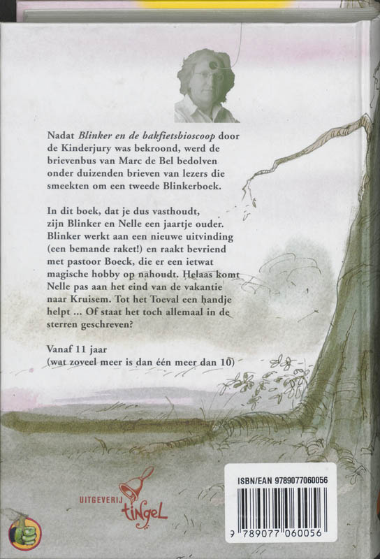 Blinker en het Bagbagjuweel - Marc de Bel achterkant