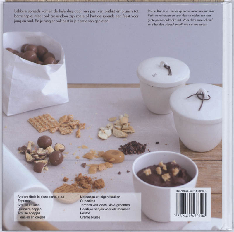 Creatief culinair Heerlijke spreads / Creatief culinair Creatief culinair Heerlijke spreads / Creatief culinair achterkant
