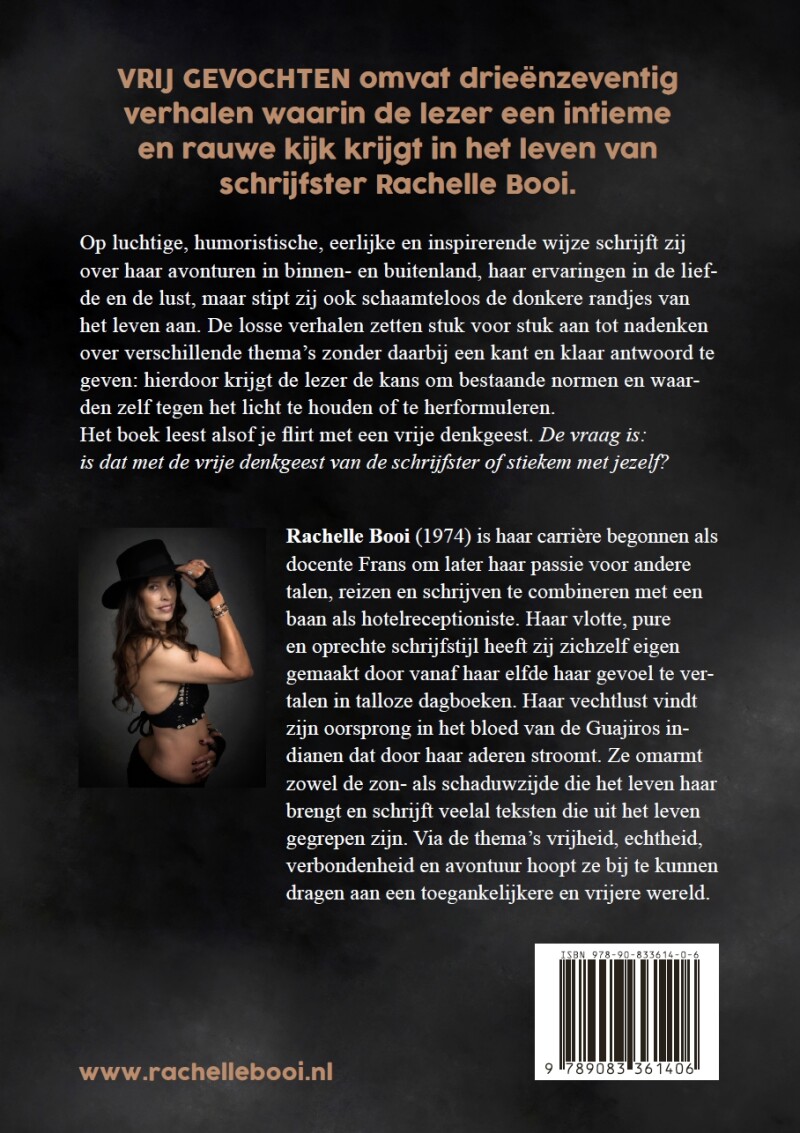 Vrij gevochten achterkant