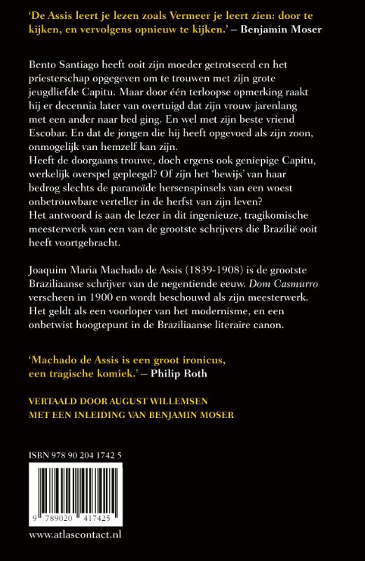 Dom Casmurro / LJ Veen Klassiek / 1 achterkant