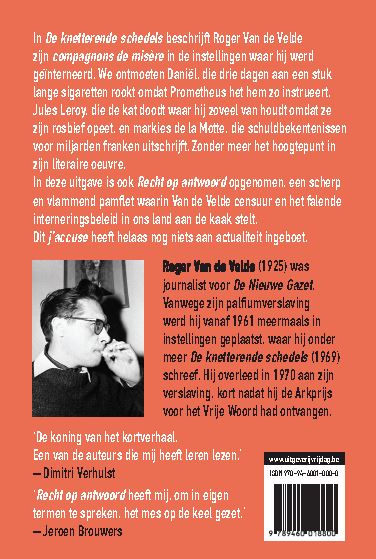 De knetterende schedels achterkant