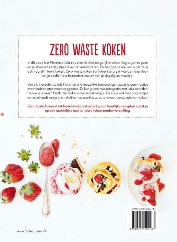 Zero waste koken achterkant