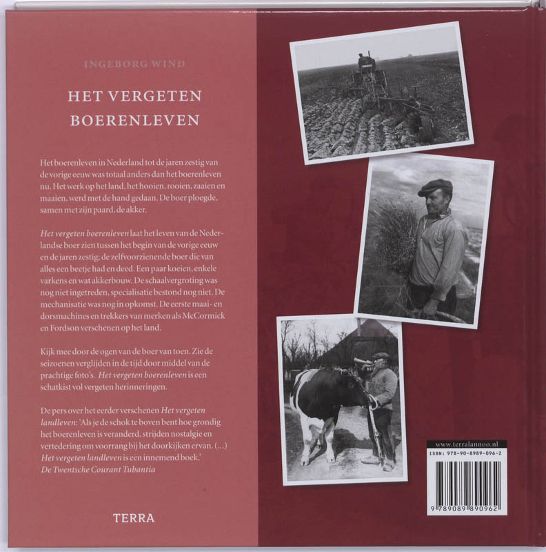 Het vergeten boerenleven Het vergeten boerenleven achterkant