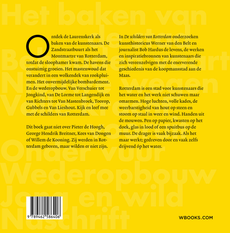 De schilders van Rotterdam achterkant