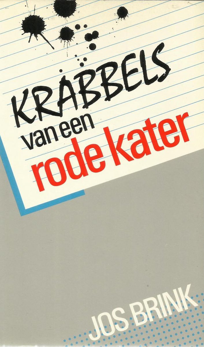 Krabbels van een rode kater