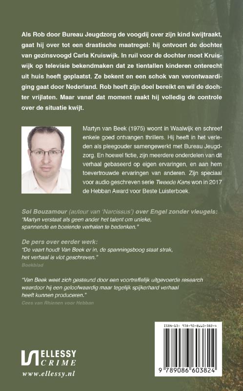 Engel zonder vleugels / Ellessy crime achterkant