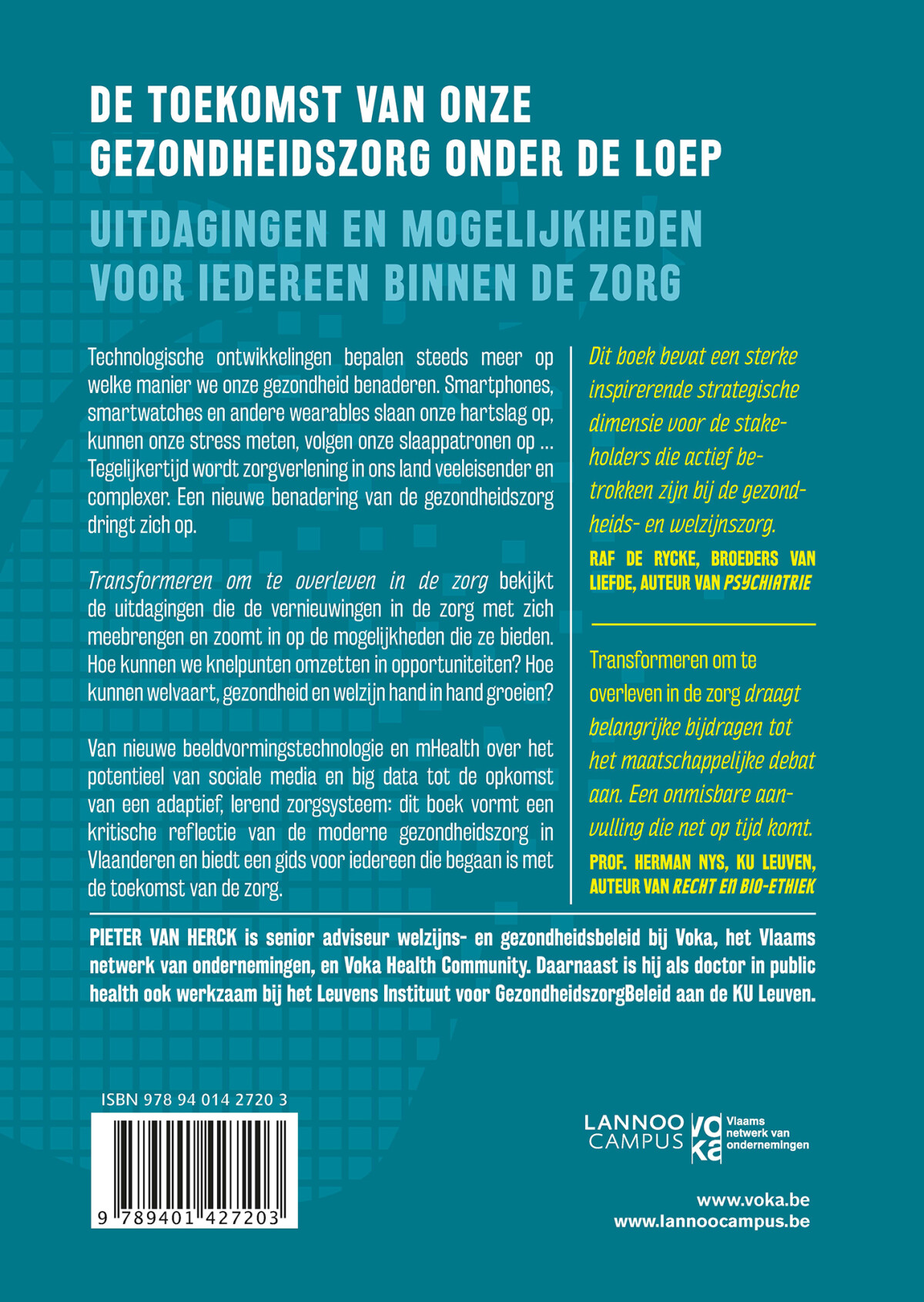 Transformeren om te overleven in de zorg achterkant