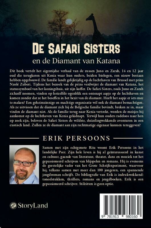 De Safari Sisters en de diamant van Katana / De Safari Sisters / 1 achterkant