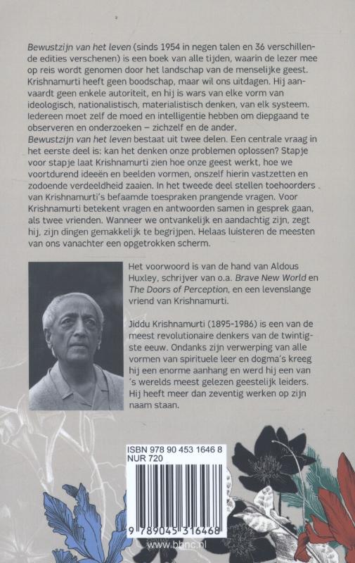 Bewustzijn van het leven achterkant
