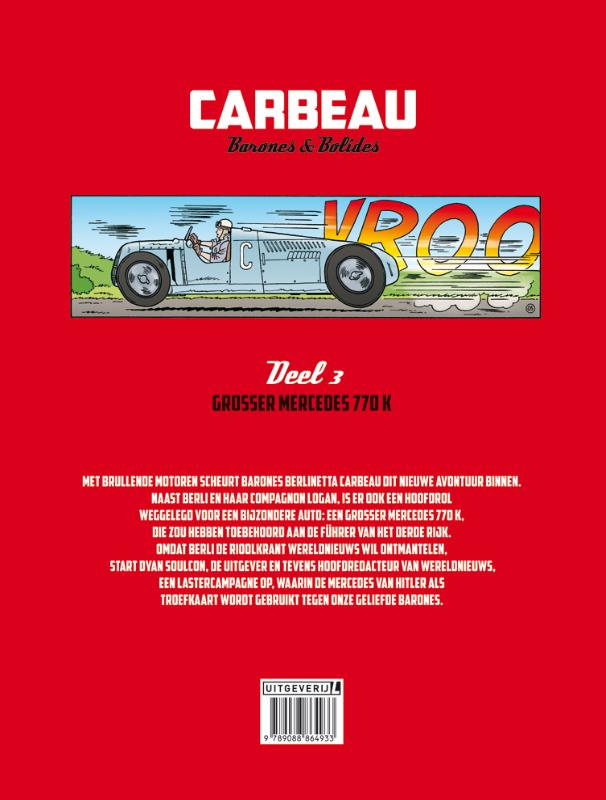 Grosser Mercedes 770K / Carbeau / 3 achterkant