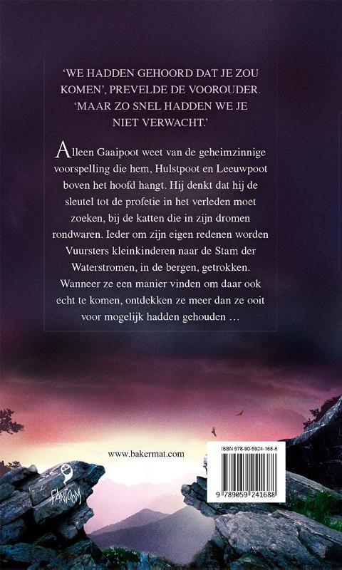 Verbannen / Warrior Cats - De macht van drie / 3 achterkant