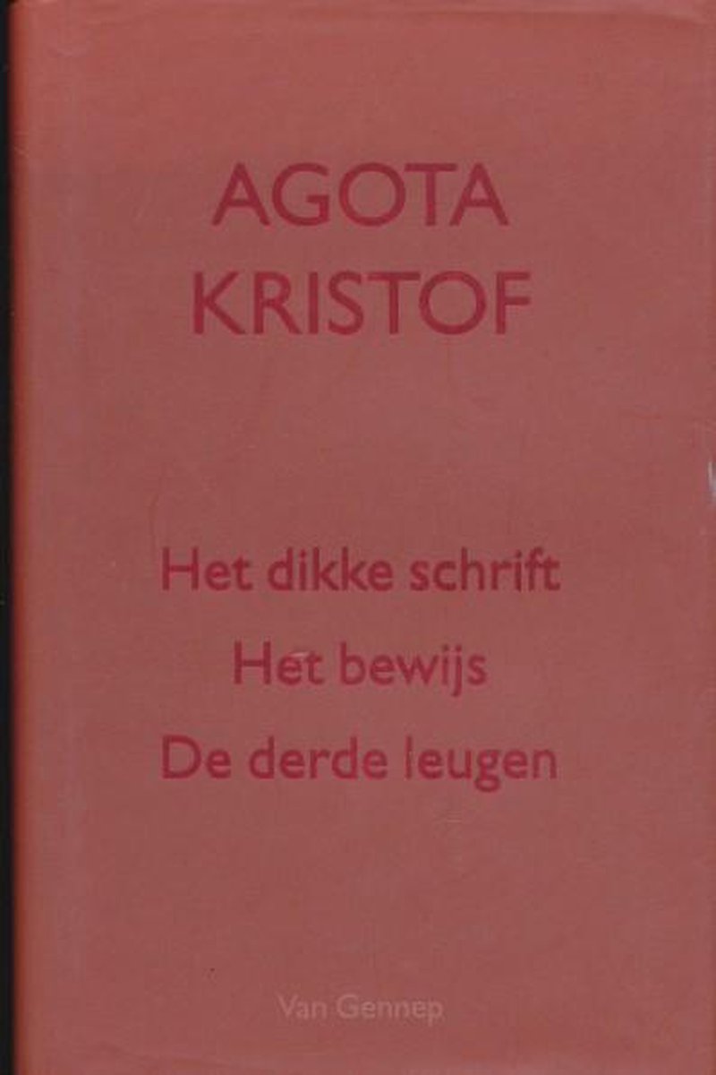 Dikke schrift/bewijs/derde leugen