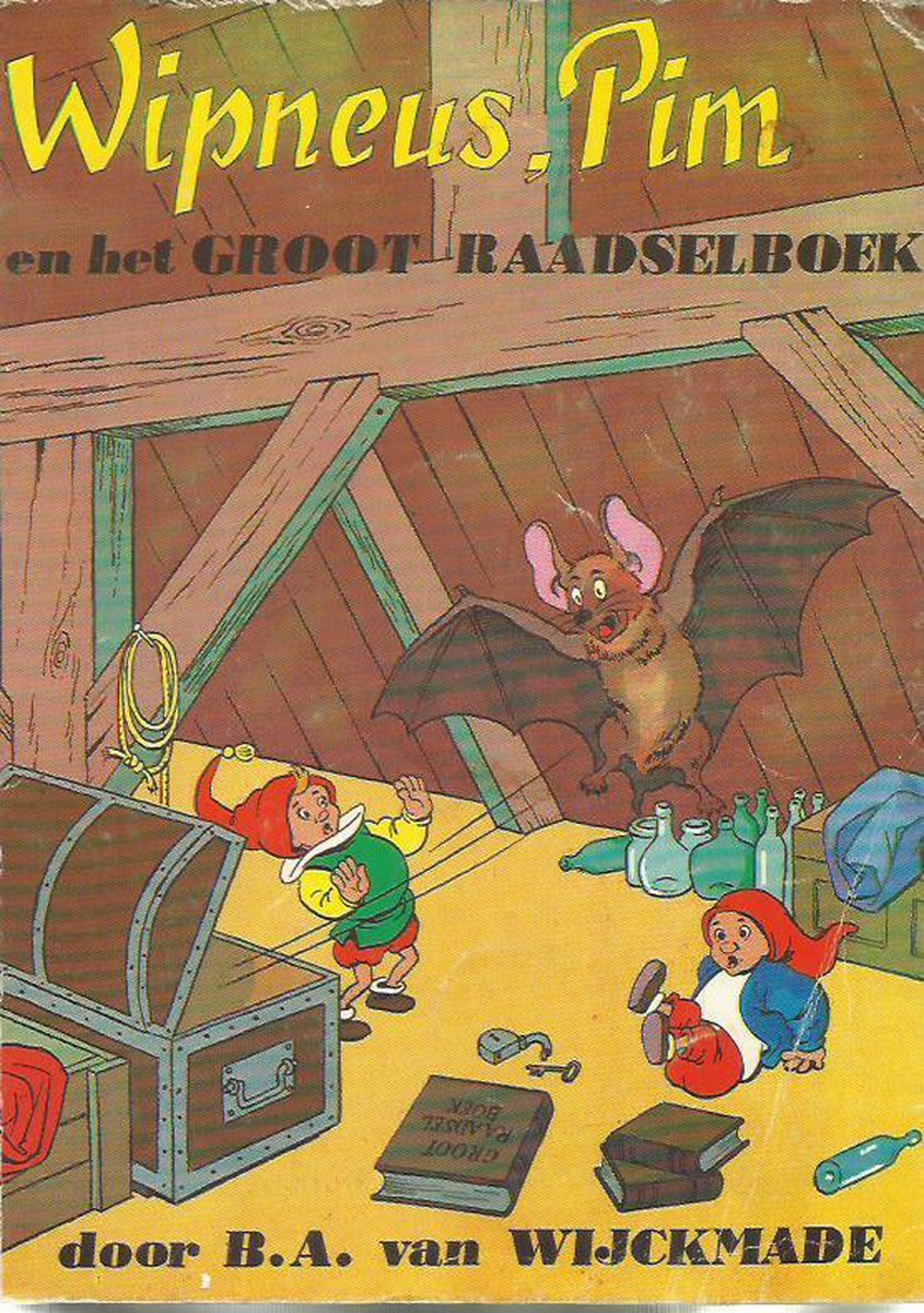 boekenbalie_9789060945186_cover Wipneus, Pim en het groot-raadselboek / Wipneus-serie