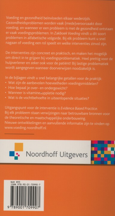 Zakboek voeding achterkant