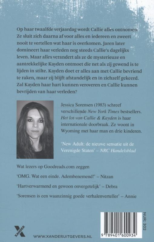 Het lot van Callie en Kayden achterkant