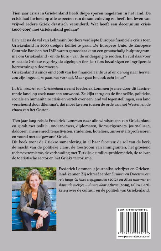 Het verdriet van Griekenland achterkant