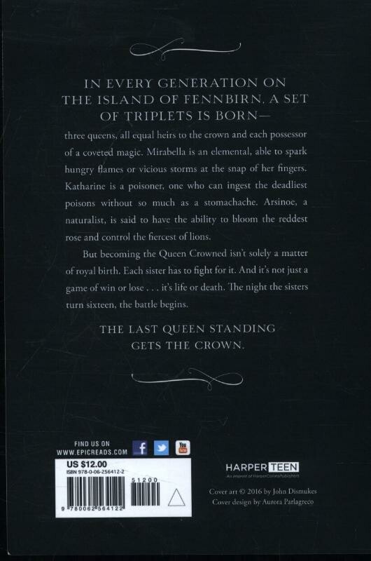 Three Dark Crowns achterkant