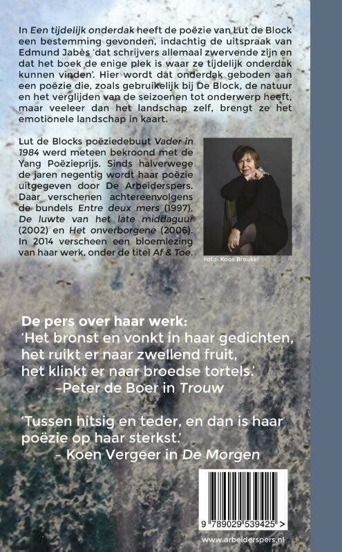 Een tijdelijk onderdak achterkant