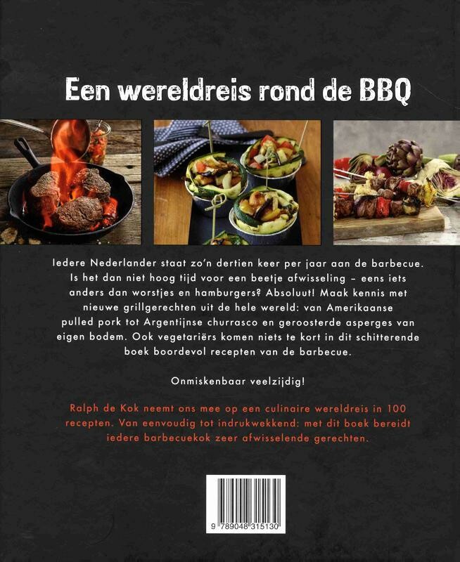 Een wereldreis rond de BBQ achterkant