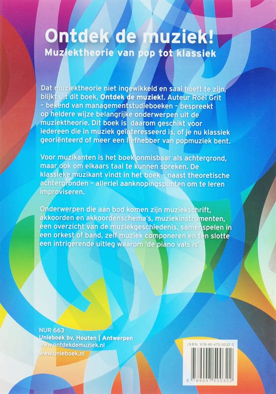 Ontdek de muziek! achterkant